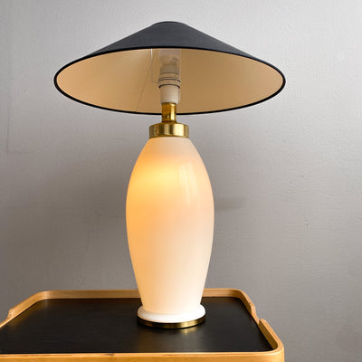 Bordslampa med belysning i foten - IKEA, 80-tal