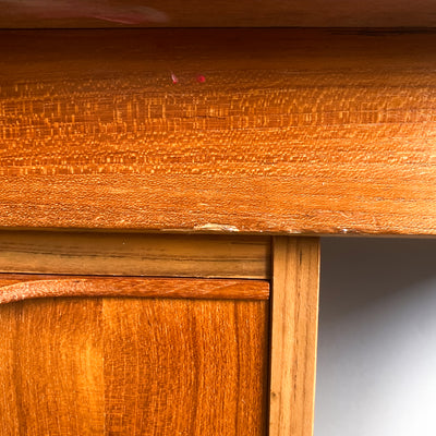 Skrivbord i teak, 60-tal