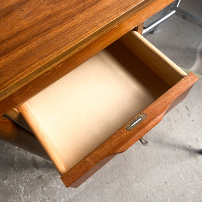 Skrivbord i teak, 60-tal