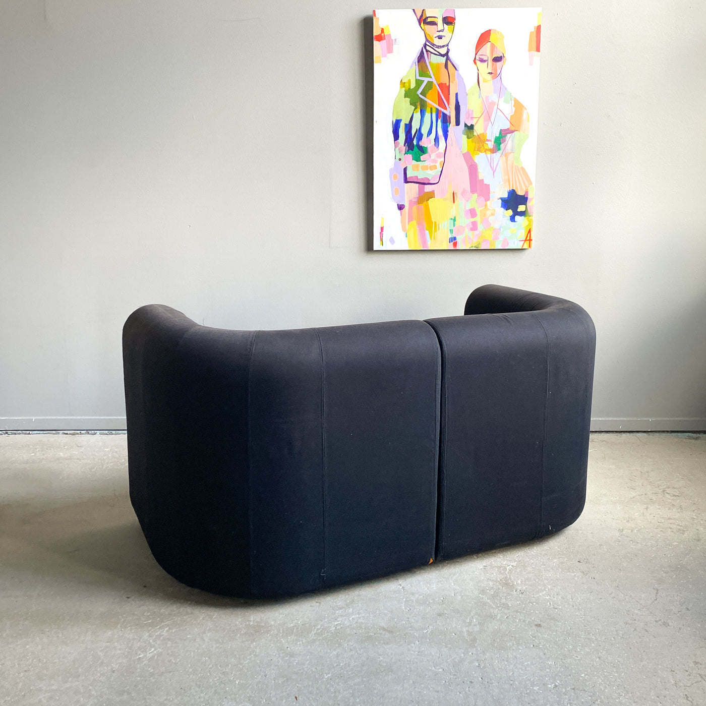 Soffa Häcken, Lindau & Lindekrantz, Lammhults, 1973