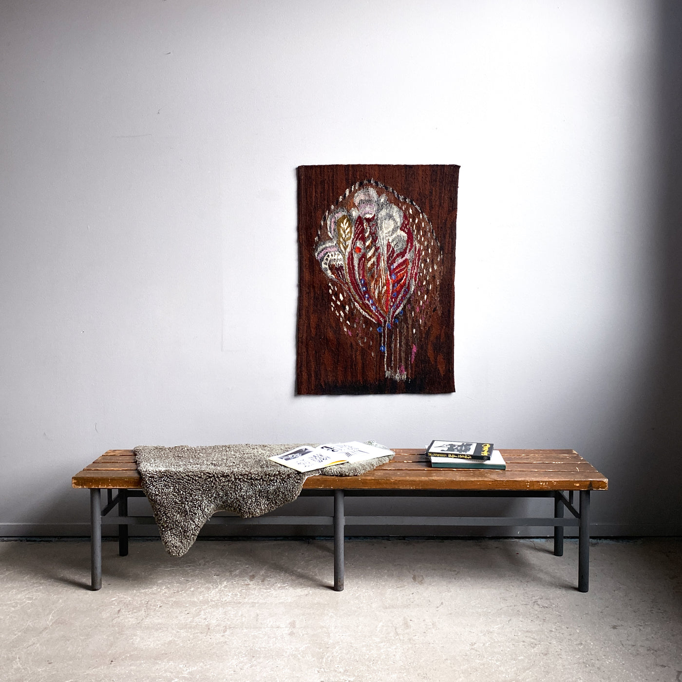 Sittbänk från gammal skola