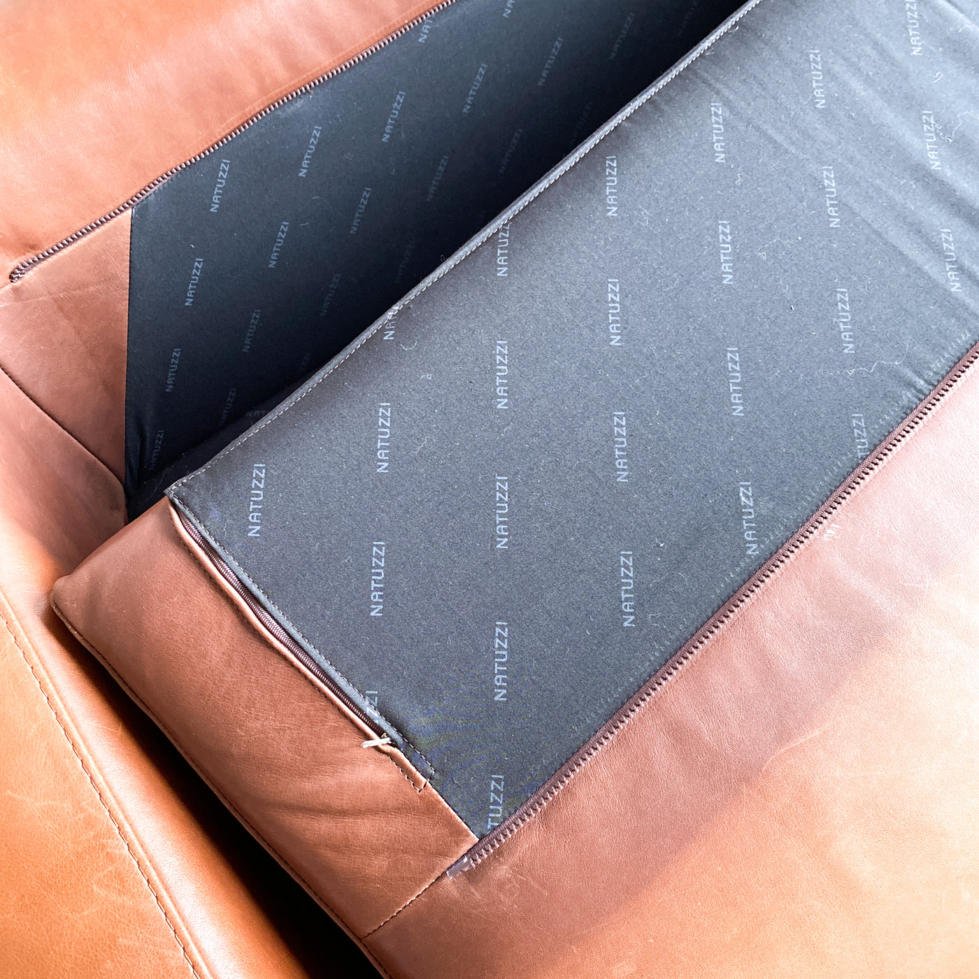 3-sits skinnsoffa - Savoy, Natuzzi, Italien