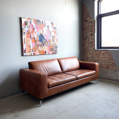 3-sits skinnsoffa - Savoy, Natuzzi, Italien