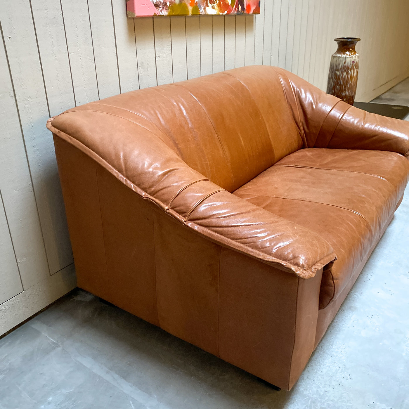 2 sits skinnsoffa - Halland, IKEA 80-tal