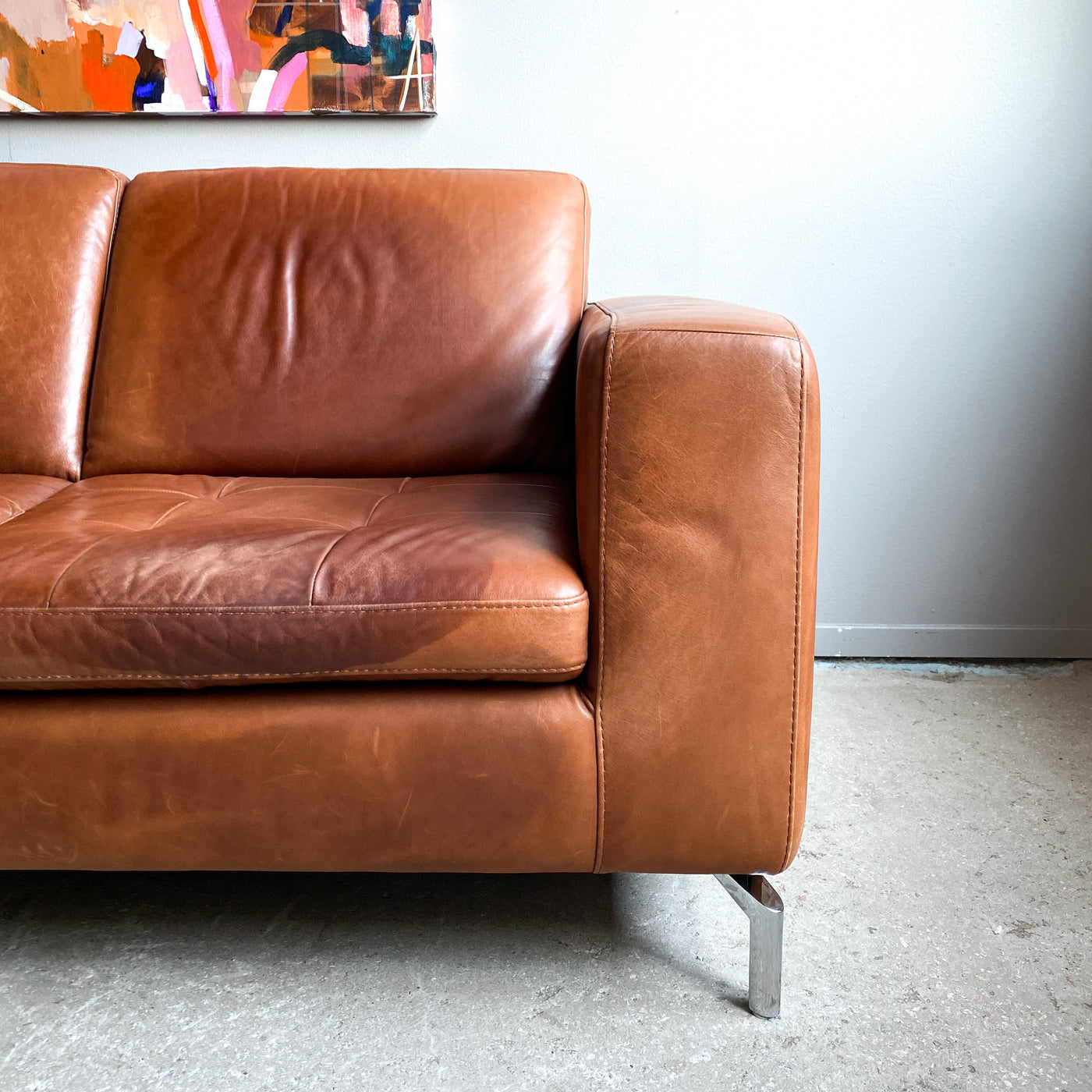 2-sits skinnsoffa - Savoy, Natuzzi, Italien