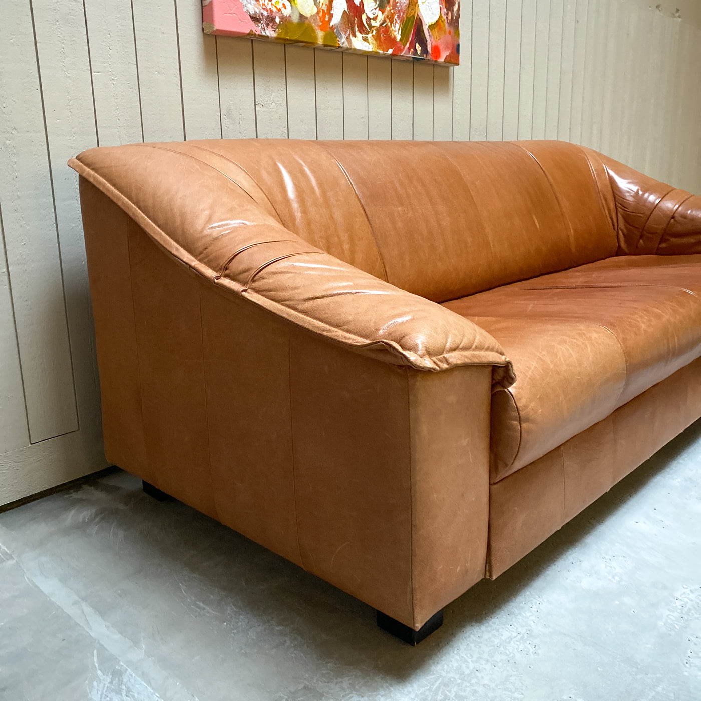 3 sits skinnsoffa - Halland, IKEA 80-tal