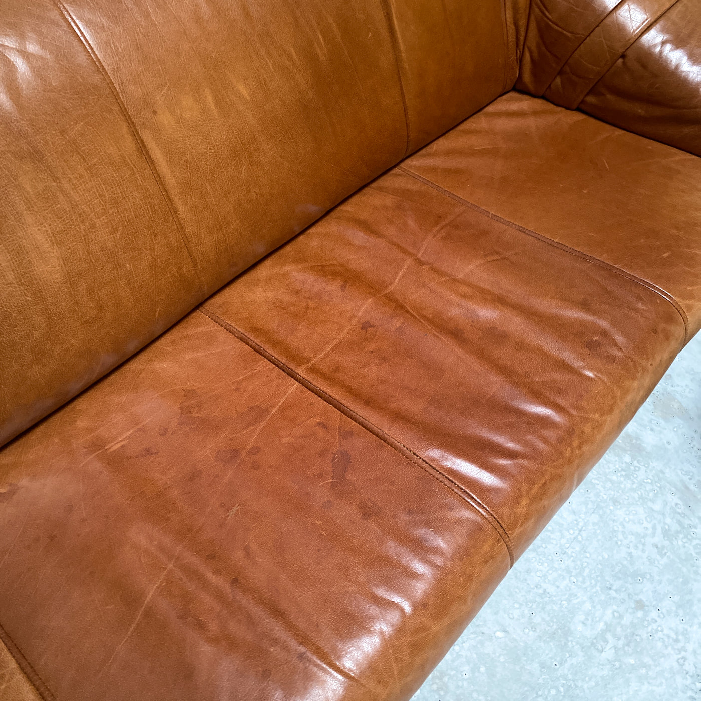 3 sits skinnsoffa - Halland, IKEA 80-tal