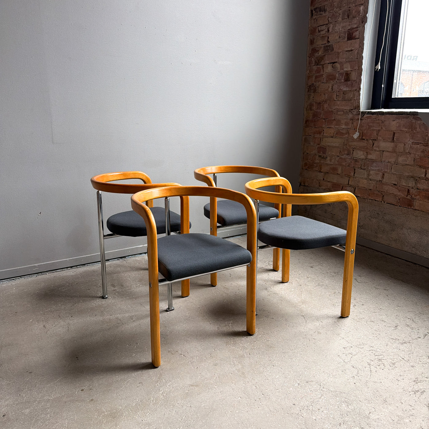 4 karmstolar - Trio, Börge Lindau & Bo Lindenkrantz, Lammhults