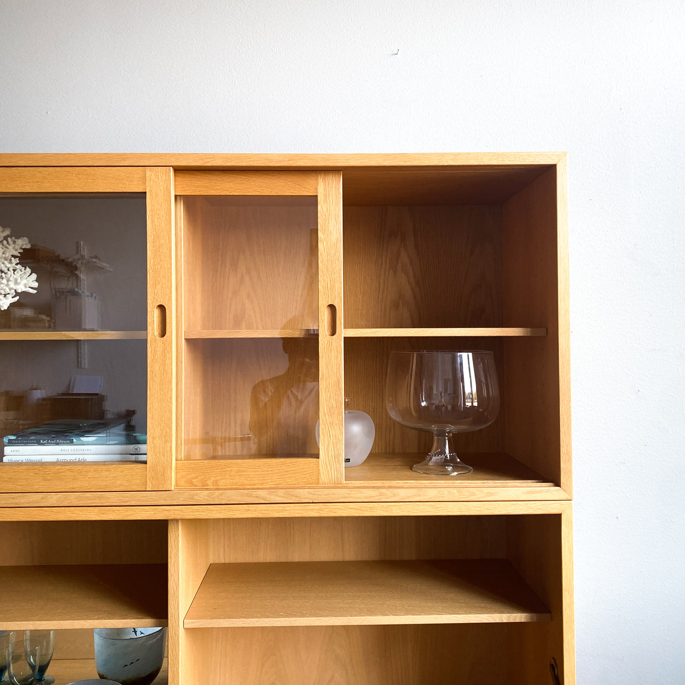 Sideboard med vitrinskåp - Öresund, Børge Mogensen, Karl Andersson & söner