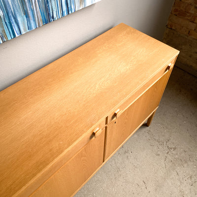 Sideboard i ek - 60-tal