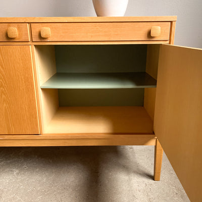 Sideboard i ek - 60-tal