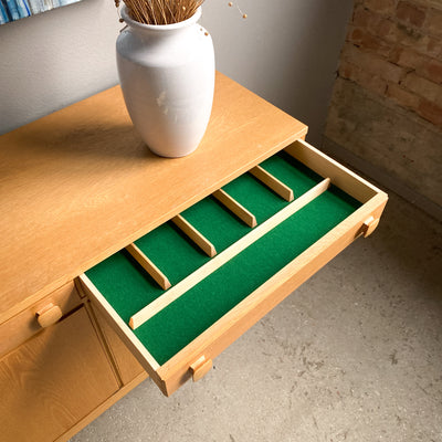 Sideboard i ek - 60-tal