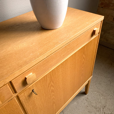 Sideboard i ek - 60-tal