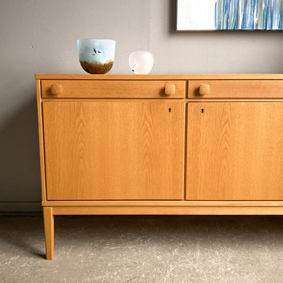 Sideboard i ek - 60-tal