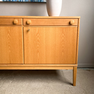 Sideboard i ek - 60-tal
