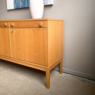 Sideboard i ek - 60-tal