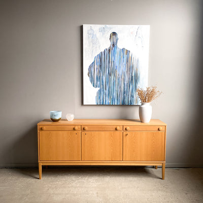 Sideboard i ek - 60-tal