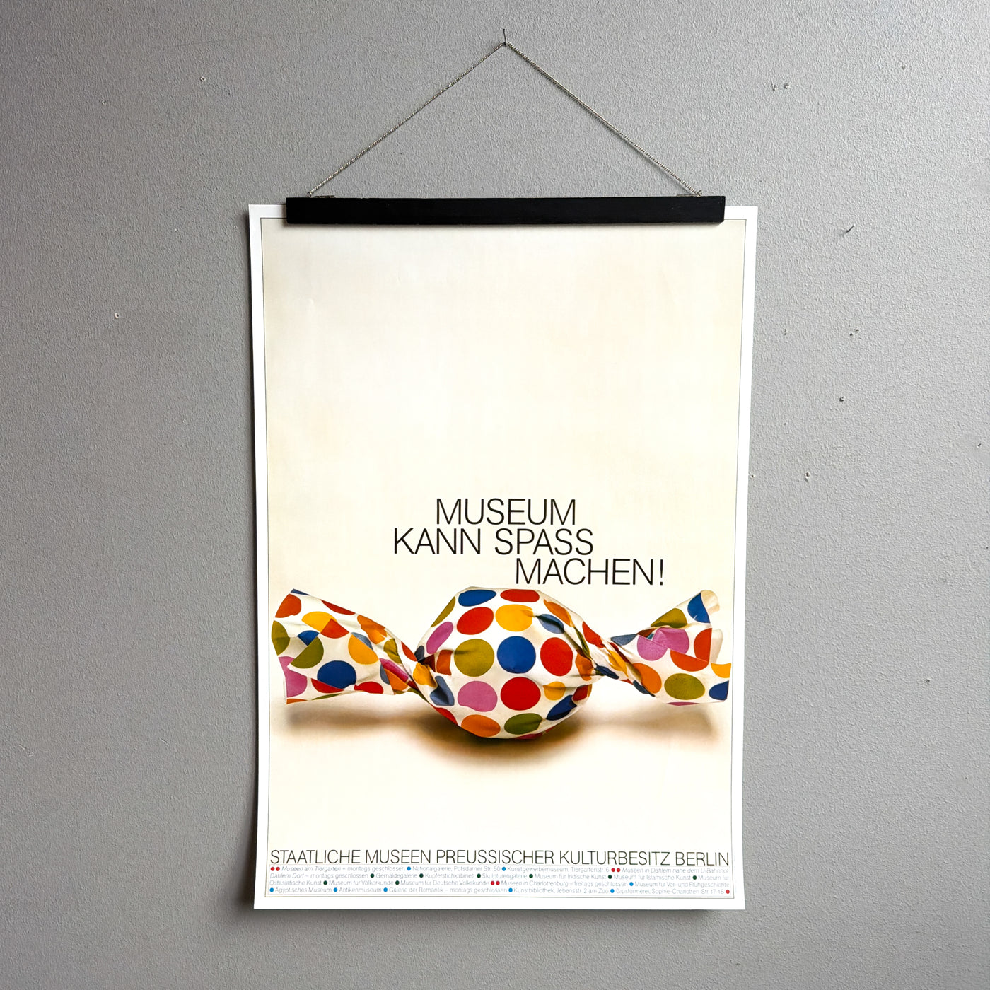 Affisch MUSEUM KANN SPASS MACHEN!