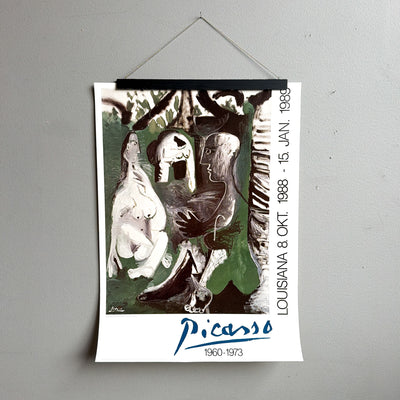 Utställningsaffisch Picasso, Louisiana Museum, 1988-89