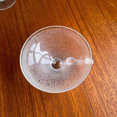 13 st dessertskålar Johansfors glasbruk
