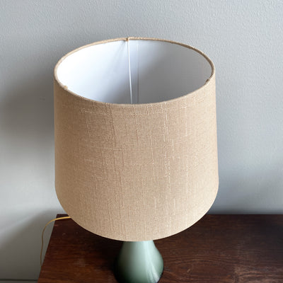 Bordslampa i grått glas - Bernt Nordstedt, Bergboms