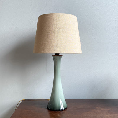 Bordslampa i grått glas - Bernt Nordstedt, Bergboms