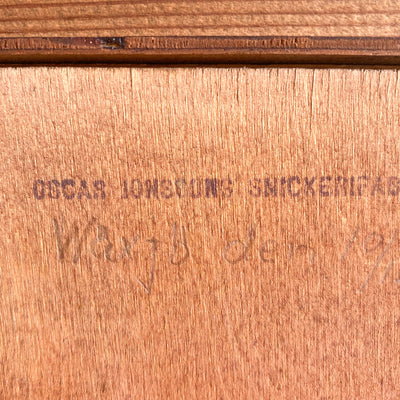 Arkivskåp - Oscar Jonssons Snickerifabrik, 1948