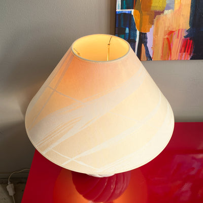 Stor bordslampa, 80-tal