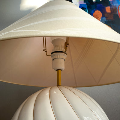Stor bordslampa, 80-tal