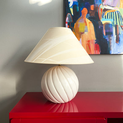 Stor bordslampa, 80-tal