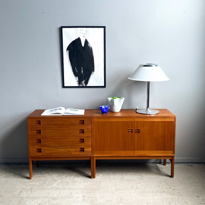 Paret mindre sideboard i teak - Comet, Bogeryds Möbelfabrik