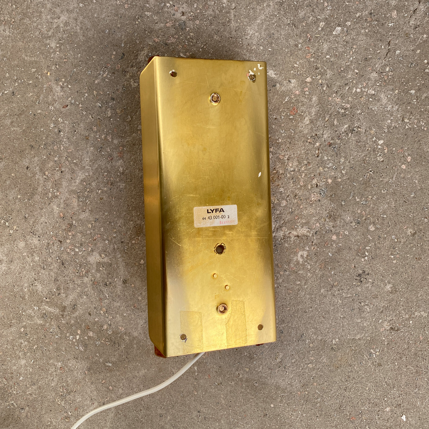 Vägglampa i glas - Carl Fagerlund, Lyfa