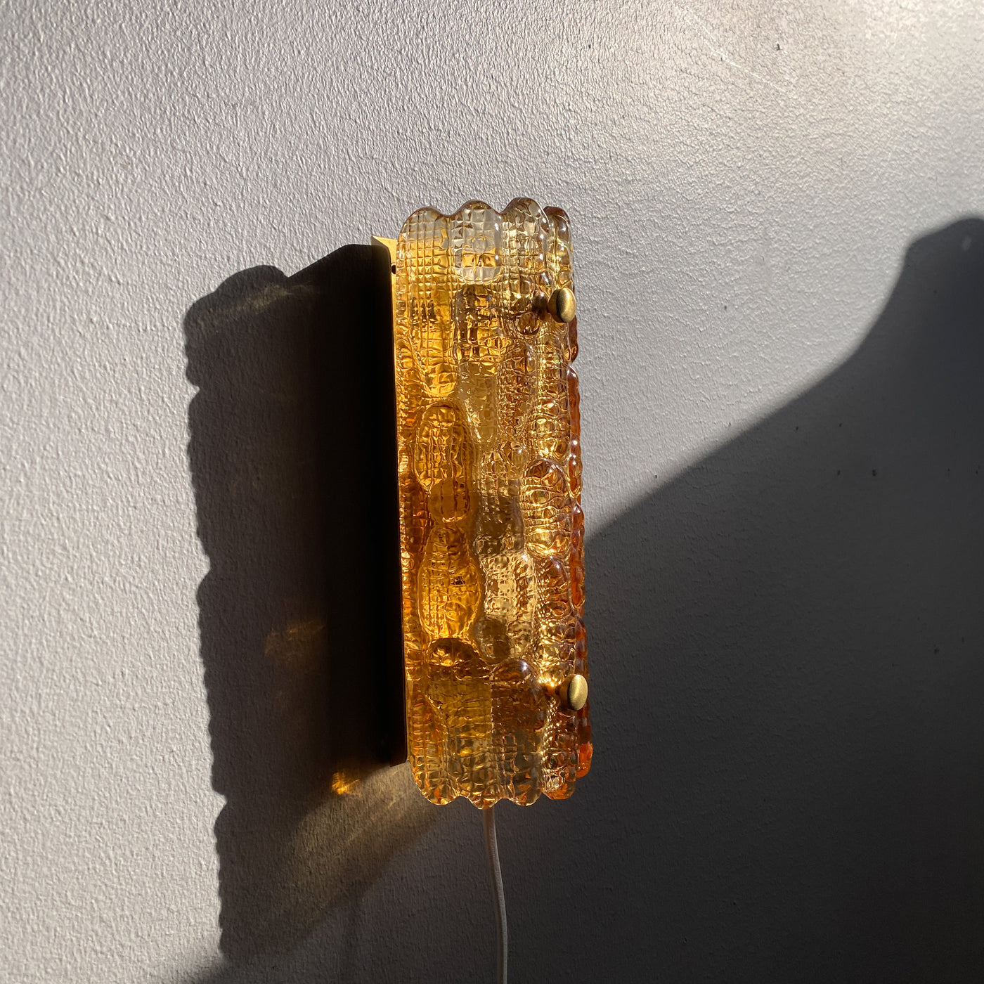 Vägglampa i glas - Carl Fagerlund, Lyfa