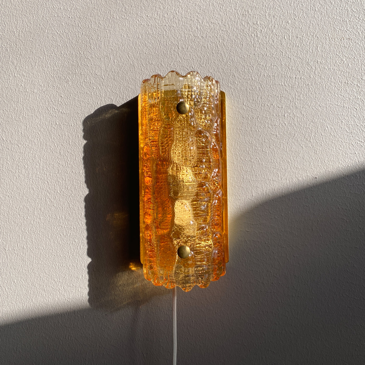 Vägglampa i glas - Carl Fagerlund, Lyfa