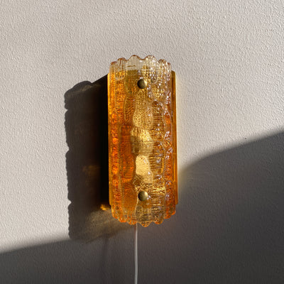 Vägglampa i glas - Carl Fagerlund, Lyfa