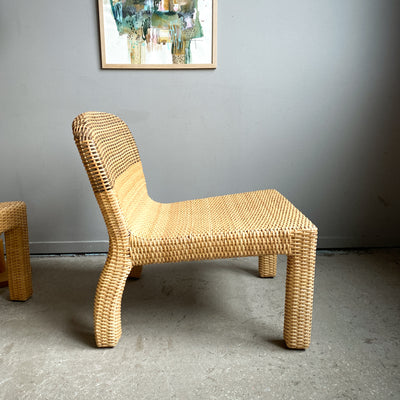Paret rottingfåtöljer - Thomas Sandell, IKEA PS 2002
