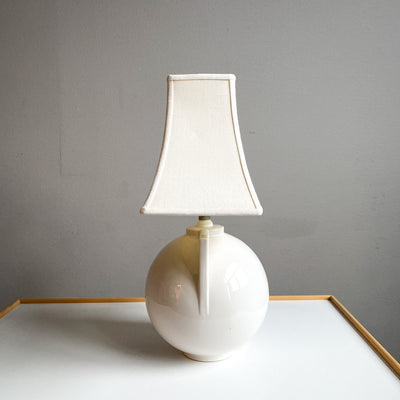 Vit bordslampa Largo, IKEA 80-tal