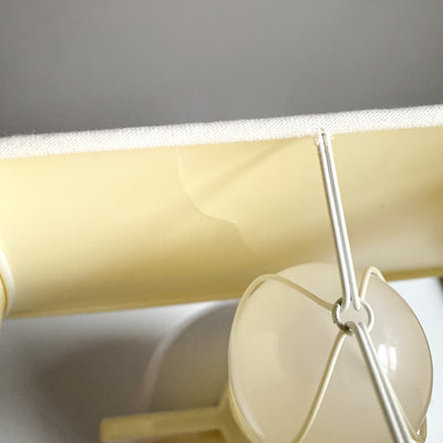 Vit bordslampa Largo, IKEA 80-tal