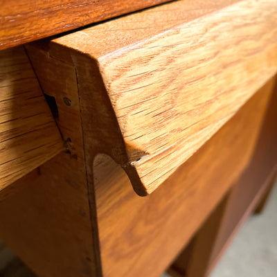 Skrivbord i teak - B. Fridhagen, Bodafors