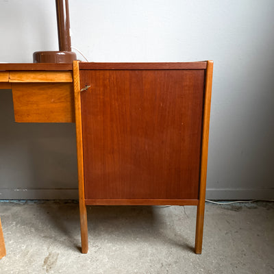 Skrivbord i teak - B. Fridhagen, Bodafors