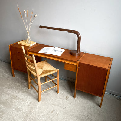 Skrivbord i teak - B. Fridhagen, Bodafors