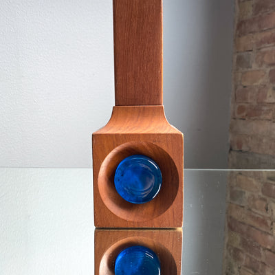 Bordslampa i teak - Tranås Stilarmatur