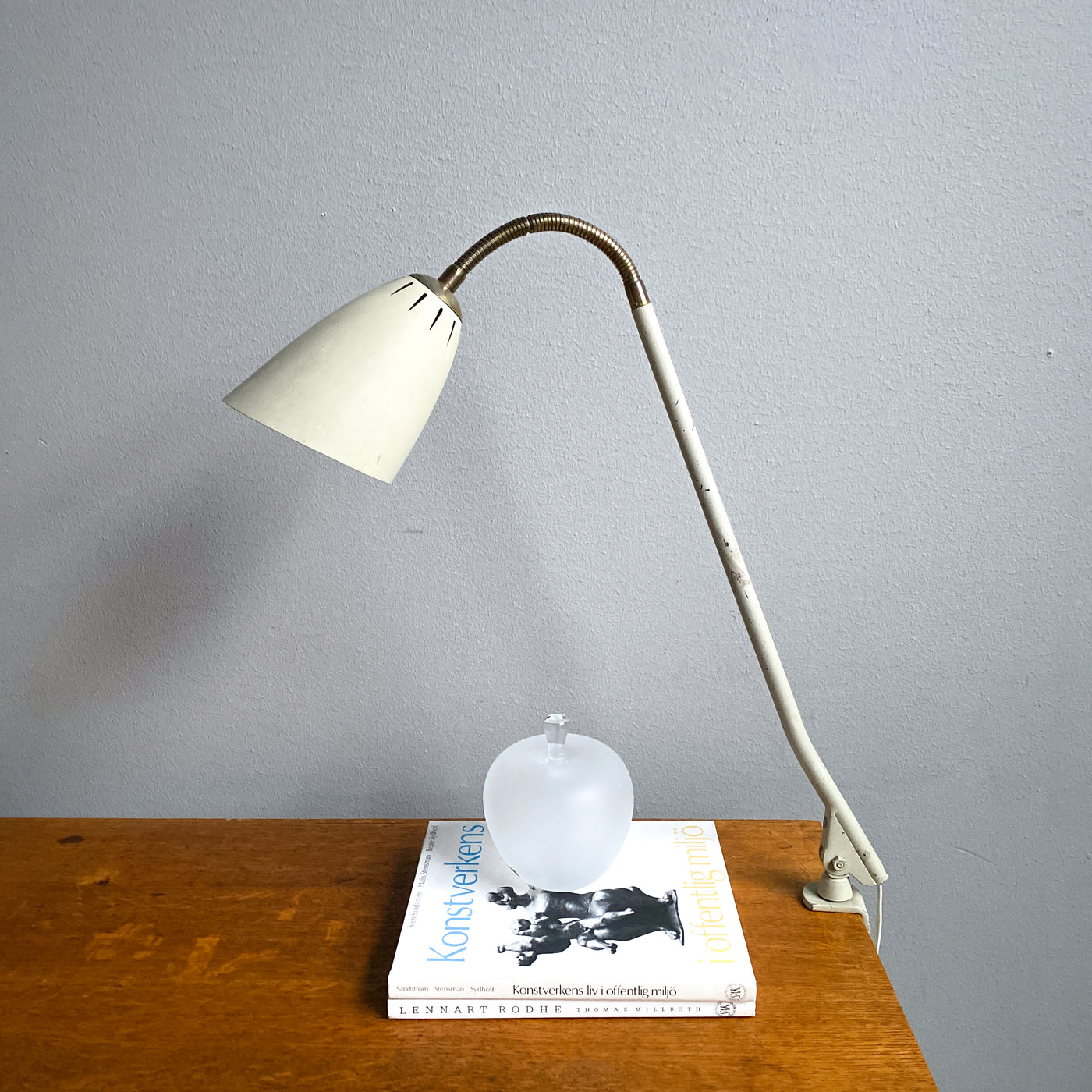 Skrivbordslampa BJS - Skellefteå, 50/60-tal