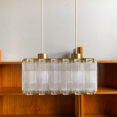 Taklampa - Wiktor Berndt, Flygsfors glasbruk, 60-tal
