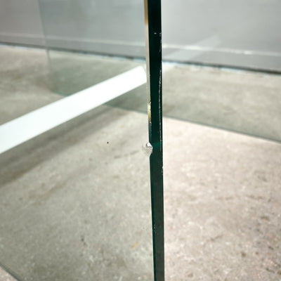 Soffbord i glas, 80-tal