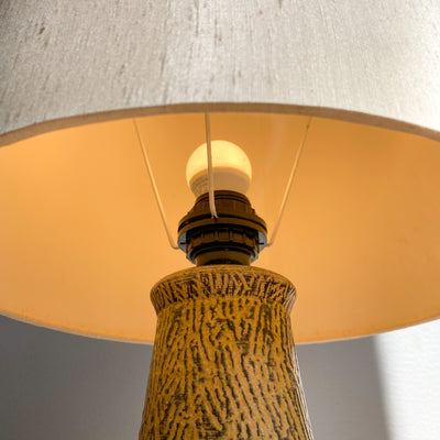 Bordslampa med keramikfot