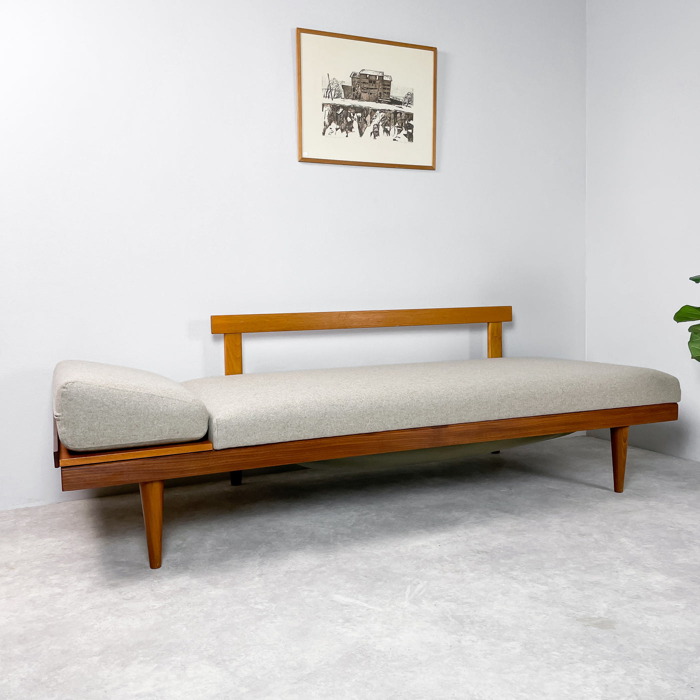 Dagbädd teak & ull - Svane Ekornes