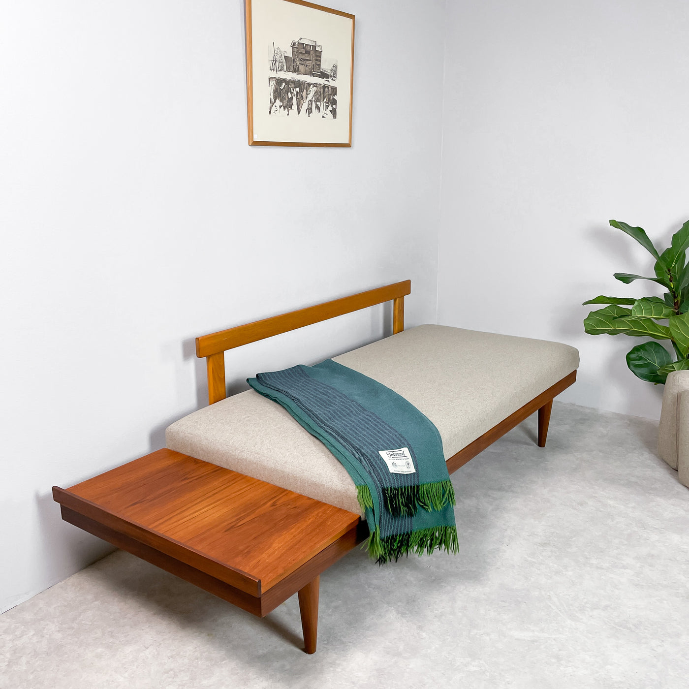 Dagbädd teak & ull - Svane Ekornes