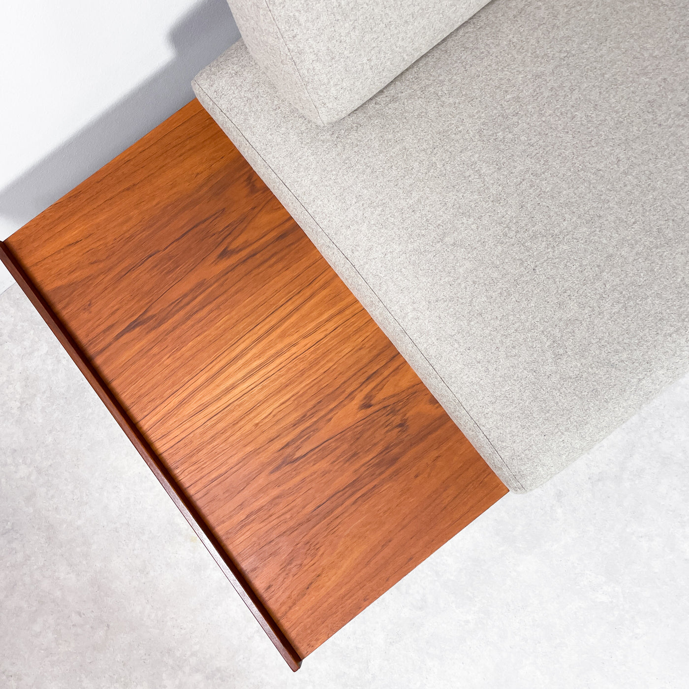 Dagbädd teak & ull - Svane Ekornes