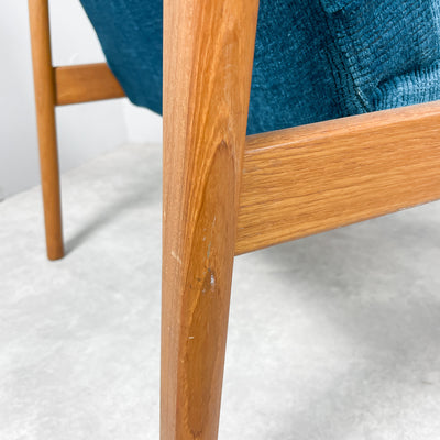 Fåtölj i teak 60-tal